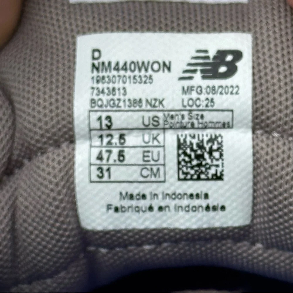 New Balance Men's Blue and Orange Low-Top Sneakers